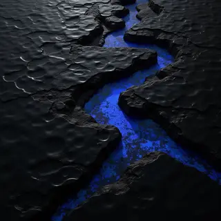 Following irrigation channels