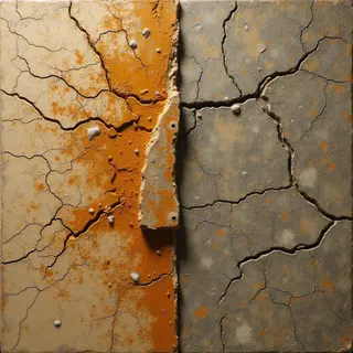 Etched Grain Paths