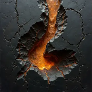 Fractured Imprints