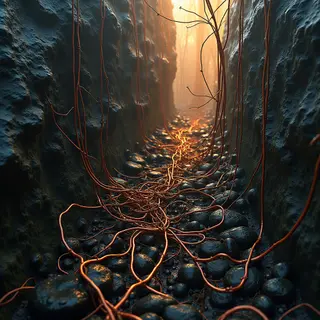 Copper Willow Knot