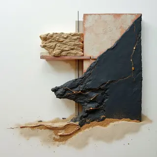 Gilded Stratigraphy